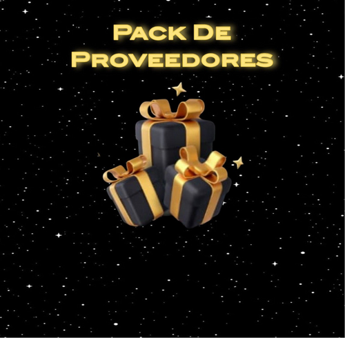 PACK DE TODOS LOS PROVEEDORES DE LA WEB