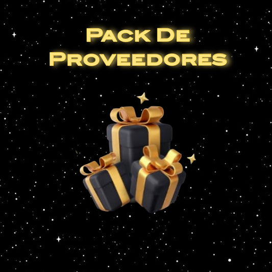 PACK DE TODOS LOS PROVEEDORES DE LA WEB