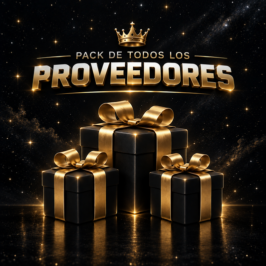 PACK DE TODOS LOS PROVEEDORES